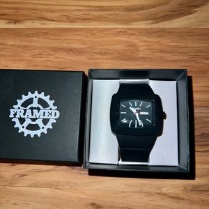 framed watch